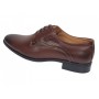 Pantofi barbati office eleganti din piele naturala Maro Cognac GKR819MS